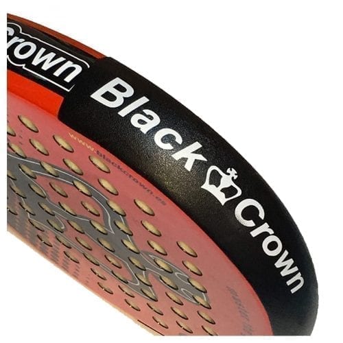 Padel racket Protector in color Black - Black Crown - I Love Padel