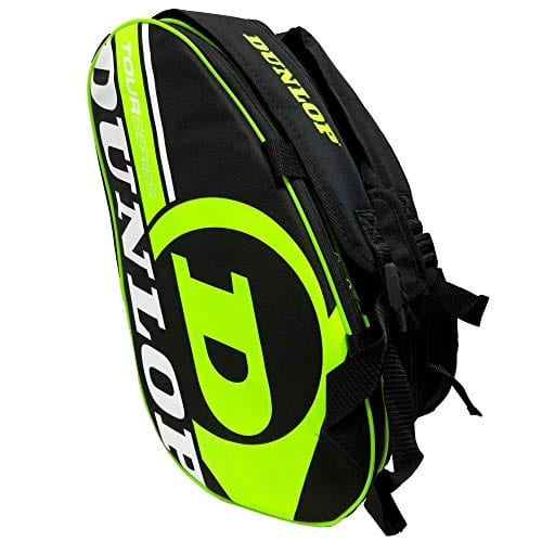 Dunlop Padel-Schlägertasche Tour Intro schwarz/grün Fluor