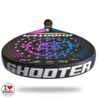 Padel Racket STEALTH Blue (Azul) Shooter Padel | Level: Intermediate, Competition, Professional | Power 9/10, Control 9/10, Absorption 9/10 - Image 2