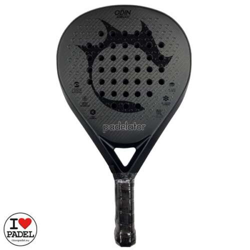 Padel Rackets Padelator Odin Pro Black Model 2023, Paddle Racquet for Professional, Intermediate and Beginner for best price quality and original. WPT, FIP at I Love Padel Shop 01