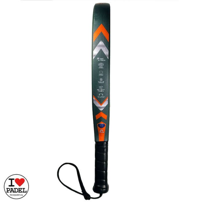 Padel Racket Apache Nayati 2023, Multipurpose and Attack for Advanced and Professional Padel Players, Power, Control, Absorption. Best Price Quality Hand Made Spain. WPT, VIP. I Love Padel 02