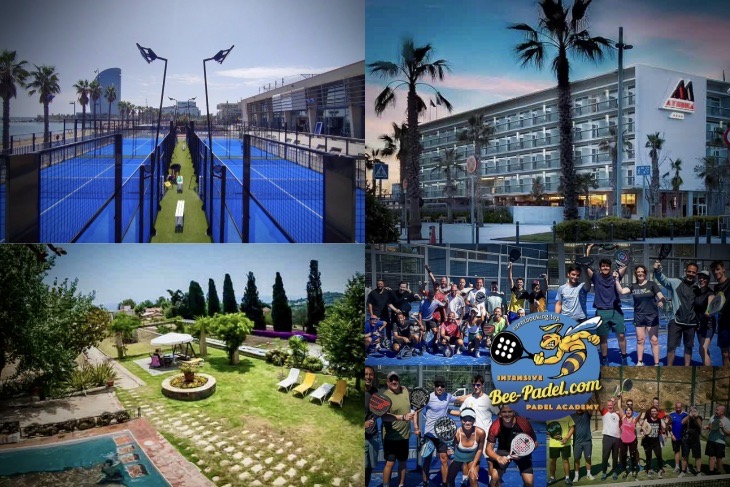 Bee-Padel intensive padel training camps and Retreats at top European facilities